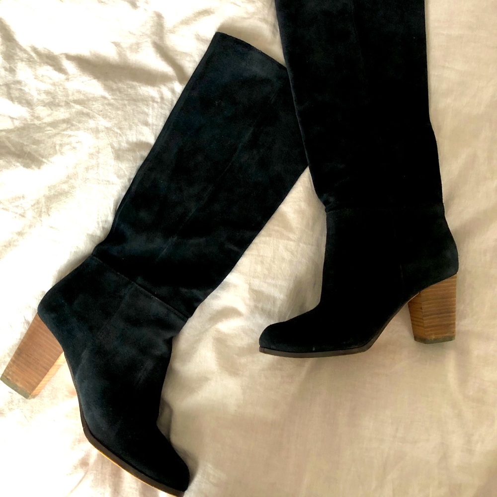 Cole Han Nike Air suede leather boots, size 7